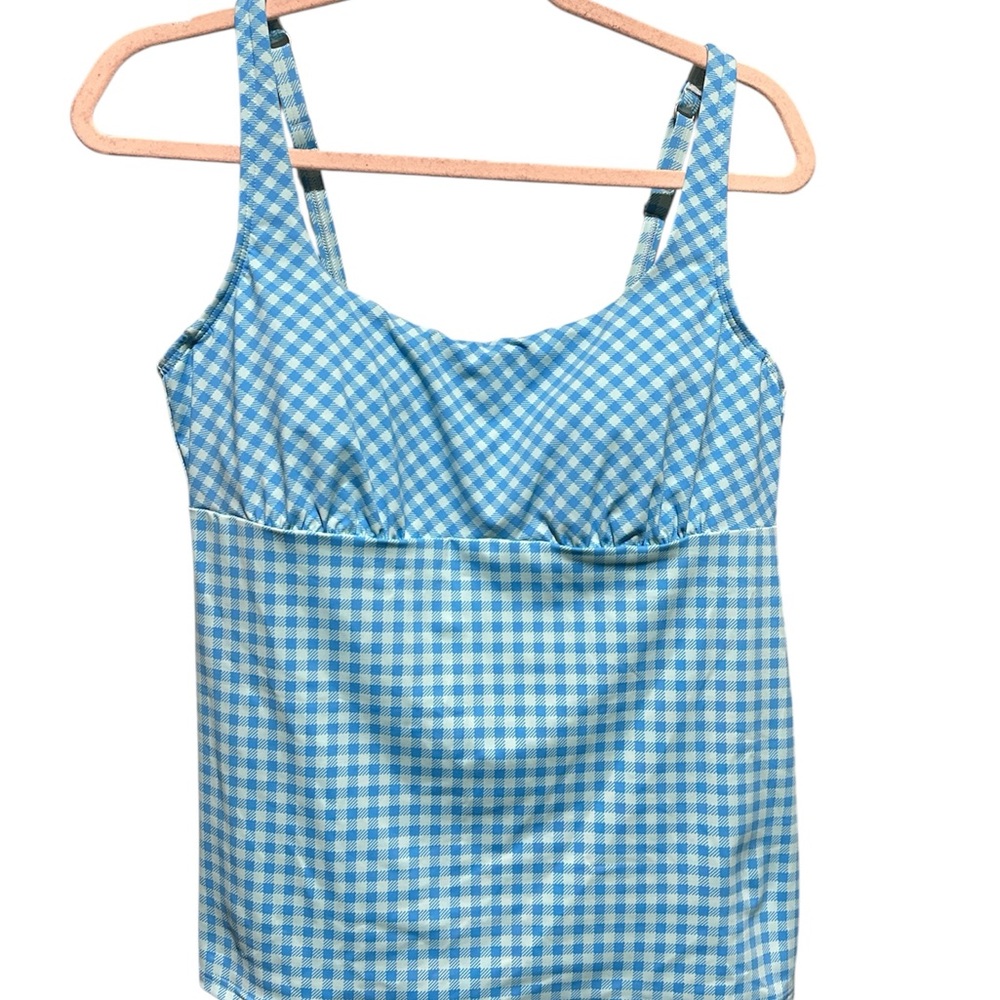 Lands' End Light Blue tankini size 12